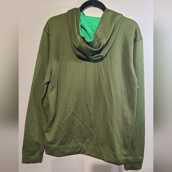 Marmot women's medium green pullover hoodie. * missing hoodie string, pictured* - Picture 4 of 12